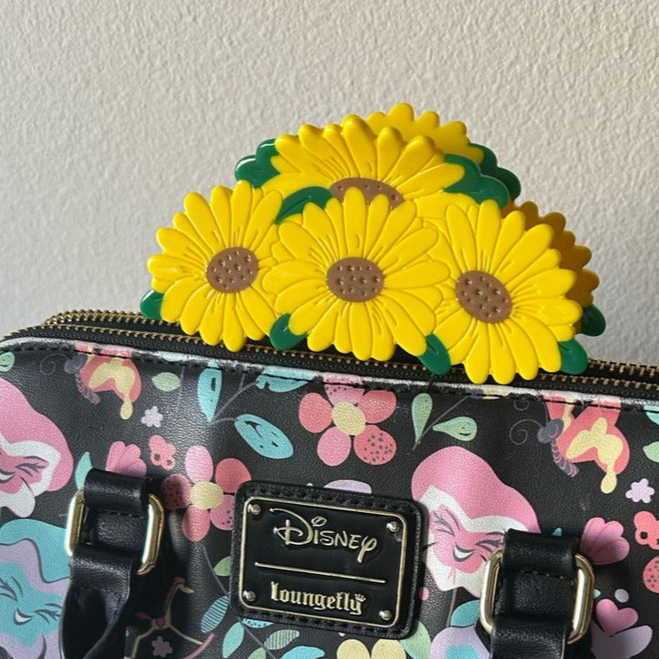 Sunflower Hair Claw Clip
